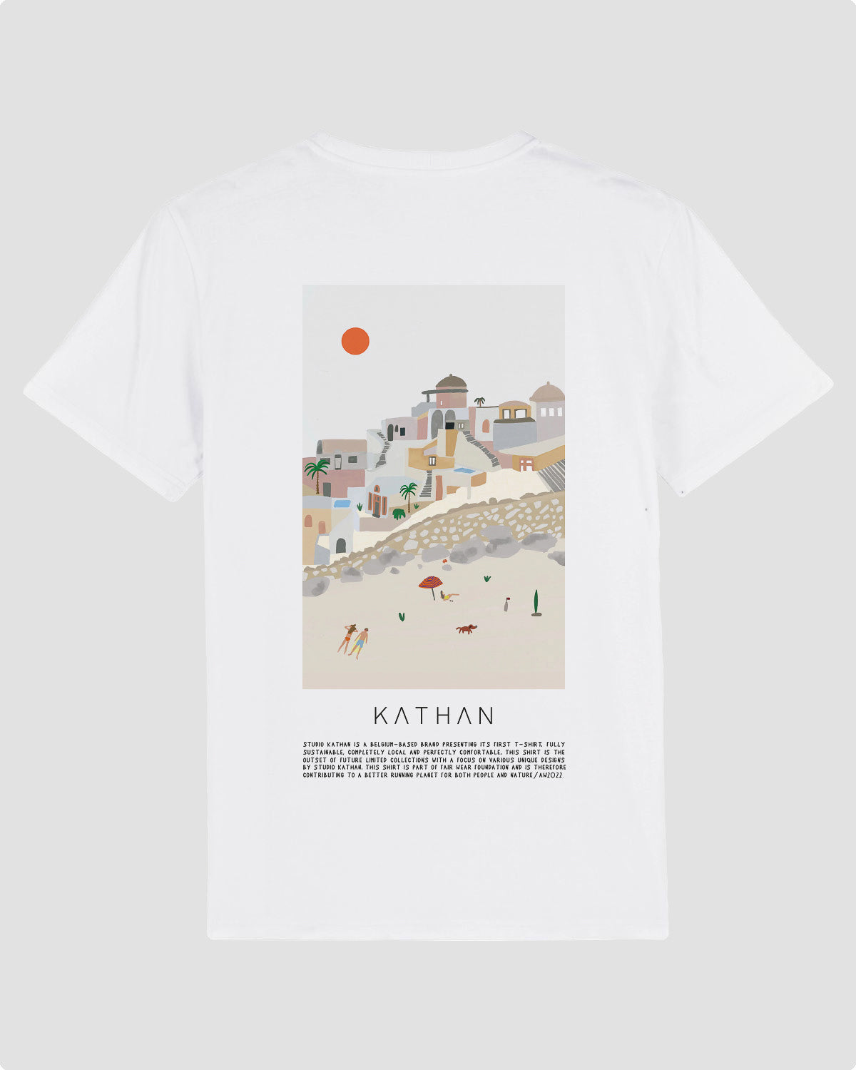 KATHAN T-shirt - white - unisex