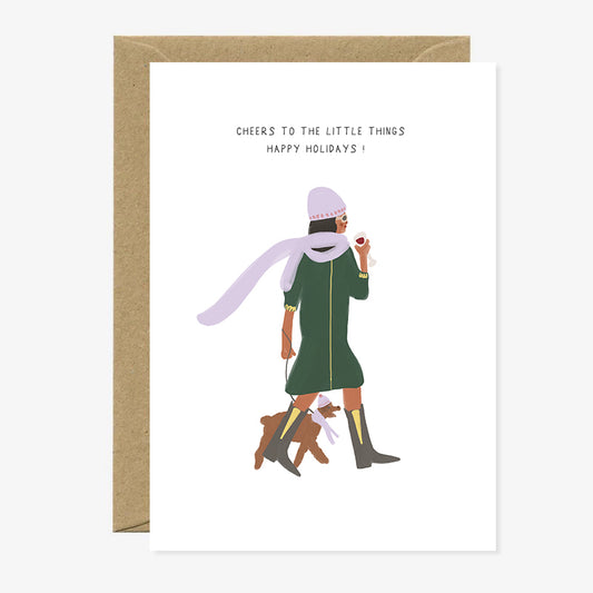 Cheers to the little things - Happy Holidays !