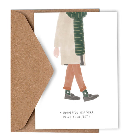 A wonderful new year is at your feet