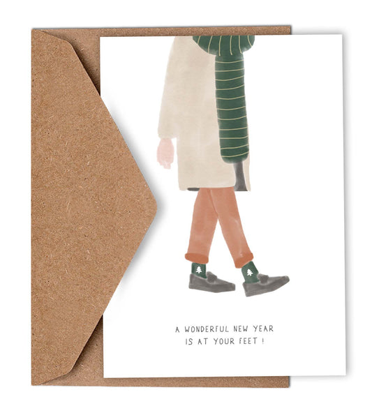 A wonderful new year is at your feet